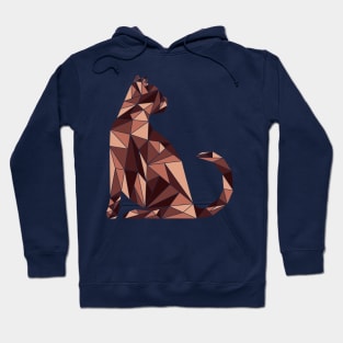 Animal cat geometric Hoodie